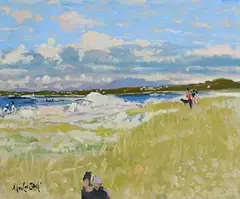 Maurice MacGonigal, Mannin, Connemara, 1974, oil on board