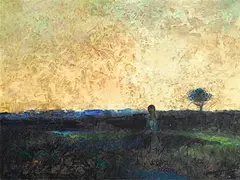 Daniel O'Neill, Evening, oil on board
