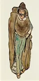 The Scalp Hunter by Jack Butler Yeats, watercolour and pencil on paper - second image verso, sold Jan 2024