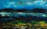 Daniel O'Neill, Falcarragh, Co. Donegal, oil on board