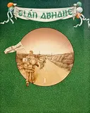 Robert Ballagh, Slán Abhaile, oil on canvas