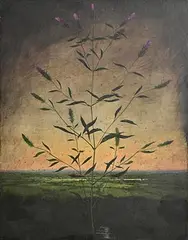 Michael Canning, Vault, 2014, oil and wax on canvas mounted on board