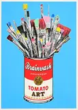 Thierry Guetta, Tomato Pop (Blue), screenprint on archival paper- number 52 from an edition 95