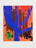 John Hoyland Ra British, Dream, 1996, Royal College Portfolio screen print - number 49 from an edition of 100