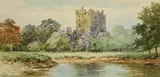 Alexander Williams, Blarney Castle, watercolour on paper