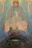 Vincent H. Clarke, Awakening, oil on canvas