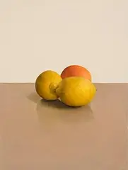 Comhghall Casey, Two Lemons and an Orange, 2007, oil on linen