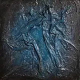 Alice Berger-Hammerschlag, Nocturne Movement, oil and plaster on board