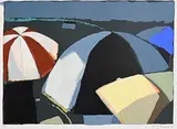 John Shinnors, At the Races, lithograph - artist's proof
