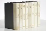 William Butler Yeats, Collected Works, In Verse and Prose of William Butler Yeats - 8 Volumes, set of 8 first collected hardcover edition - from a run of 1060 - published by Chapman & Hall and imprinted at the Shakespeare Head Press, Strafford on Avan, 1908