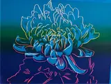 Andy Warhol American, Kiku, 1983, screenprint in colours on River BFK wove paper - number 187 from 300 (total edition includes 30 artist's proofs) - published by Gendai Hanga Center, Tokyo, Japan - printed by Rupert Jasen Smith, New York and Ryoichi Ishida, Tokyo Japan