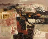 Morning Tetuan by George Campbell, oil on board, sold Nov 2023