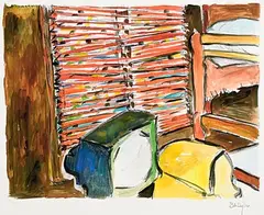 Bob Dylan, Lakeside Cabin, 2008, lithograph - number 171 from an edition of 295
