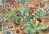 Evie Hone, The Tropics, 1948, gouache on card