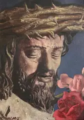 Patrick Hennessy, The Spanish Christ, oil on board