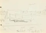 Jack Butler Yeats, The Boxing Ring, pencil on paper
