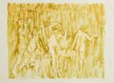 Children in the Woods by Louis le Brocquy, 1991, lithograph - edition HC - aside from a numbered edition of 75, sold Nov 2023