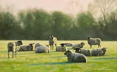 Gemma Guihan, April Frost, 2005, oil on board