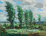 James Le Jeune, Poplars