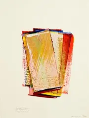 Ciarán Lennon, Arbitrary Colour Collection, 2014, mixed media on wove paper
