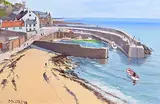 Cecil Maguire, Harbour 2, Crail, Neuk of Fife