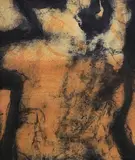 Hughie O'Donoghue, Postcard from Milan IV, 2003, carborundum - number 20 from an edition of 35