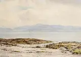 Frank Egginton, Connemara Coast, 1978, watercolour on paper