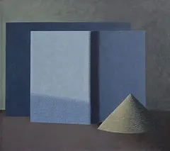 Rosaleen Davey, Solidity II, 2001-2002, acrylic on board