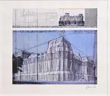 Christo, Wrapped Reichstag, 1993, lithograph