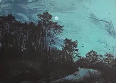 Oncoming - from the Parlous Land' by Elizabeth Magill, 2006, lithograph - number 15 from an edition of 45, sold Nov 2023