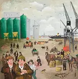 John Schwatschke, Last Day on the North Wharf