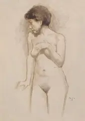 Life Study by Francis O'Toole, 2009, oil on canvas, offered Nov 2023