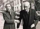 John Minihan, Francis Bacon and William Burroughs, London, 1989, silver gelatin print
