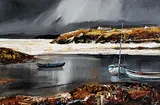 J.P. Rooney, Roaring Water Bay, Co. Cork, oil on board
