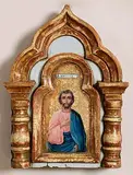 19th Century Russian Icon, St. Nikita