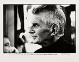 John Minihan, Samuel Beckett, Riverside Studio, London, 1984, silver gelatin print