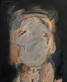 Basil Blackshaw, The Medic, oil on canvas