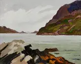 Letitia Marion Hamilton, The Killeries, oil on board