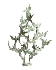 Flight of Birds by John Behan, unique bronze, sold Oct 2023