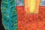 Untitled (West Cork Landscape) by William Crozier, 1995, watercolour on paper, sold Oct 2023