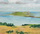 Barbara Warren, Irelands Eye, oil on canvas