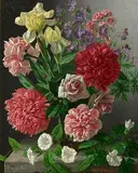 Cecil Kennedy British, Still Life - Vase of Flowers, oil on board