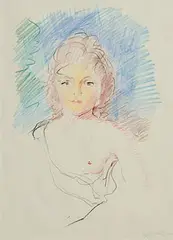 Diana Copperwhite, Et toi, 2007, colour pencil on paper