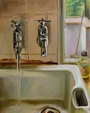 Geraldine O'Neill, Louisberg Sink, 2000, oil on canvas