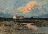 Johnny Flynn's by William Percy French, watercolour on paper, sold Sep 2023