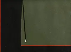 Cecil King, Pendulum, 1981, oil on paper