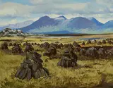 Cecil Maguire, Turf Stacks, Connemara