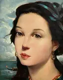 Ken Hamilton, Memories of Venice, oil on board