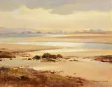 Dublin Bay by Maurice Canning Wilks, oil on canvas, sold Sep 2023