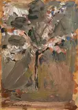 Basil Blackshaw, Untitled, oil on board